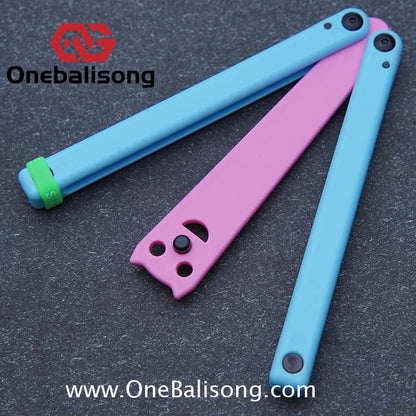APOCALYPSE TIANQI Squid V2/V3 Balisong Plastic Training Blade Outdoor Safe EDC