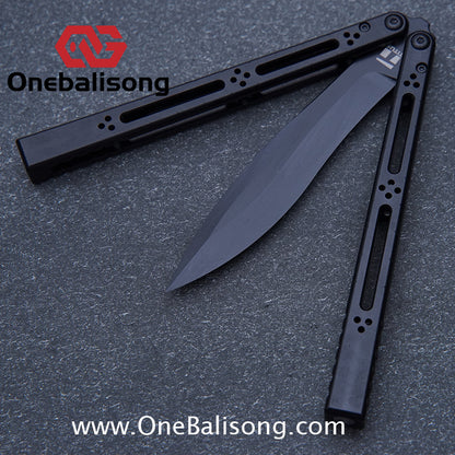TITUS Bas Balisong Clone 7075 Aluminum Alloy Handle VG10 Stainless Steel Bushing