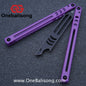 ARMED SHARK Steel Madko Balisong Clone 3cr13 Stainless Steel Handle Stainless Steel Blade Bushings