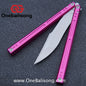 Asgard The Blue Sky Balisong Aluminum Alloy Handle Stainless Steel Integrated Structure Bushing