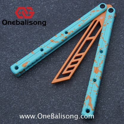 ARMED SHARK kraken v3 clone 7075 Seven series aluminum alloy handle stainless steel Trainer blade Bushings