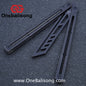 YY Noctilucent Steel Kraken Balisong Clone  Stainless Steel Handle Stainless Steel Blade Bushings