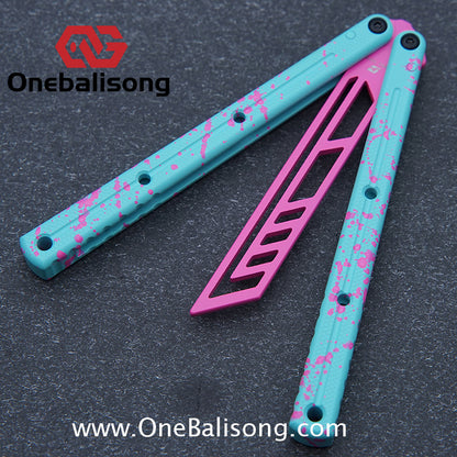 ARMED SHARK kraken v3 clone 7075 Seven series aluminum alloy handle stainless steel Trainer blade Bushings