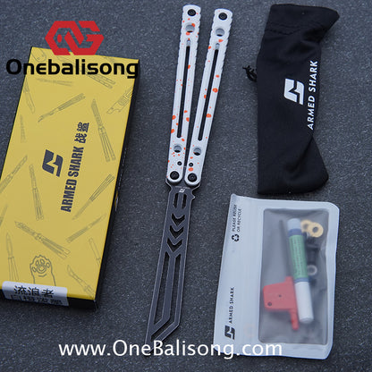 ARMED SHARK Dangerous Wanderer Clone 3CR13 Stainless Steel Handle 3CR13 Stainless Steel Blade