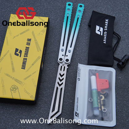 ARMED SHARK Dangerous Wanderer Clone 3CR13 Stainless Steel Handle 3CR13 Stainless Steel Blade