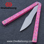Asgard Master Balisong Aluminum Alloy Handle Stainless Steel Sandwich Structure Bushing