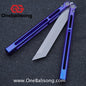 APOCALYPSE TIANQI Telesto Balisong Titanium Alloy Handle+VG10 Stainless Steel Blade Bushing