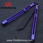 APOCALYPSE TIANQI Telesto Balisong Titanium Alloy Handle+VG10 Stainless Steel Blade Bushing