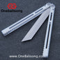APOCALYPSE TIANQI Telesto Balisong Titanium Alloy Handle+VG10 Stainless Steel Blade Bushing