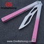 Asgard Master Balisong Aluminum Alloy Handle Stainless Steel Sandwich Structure Bushing