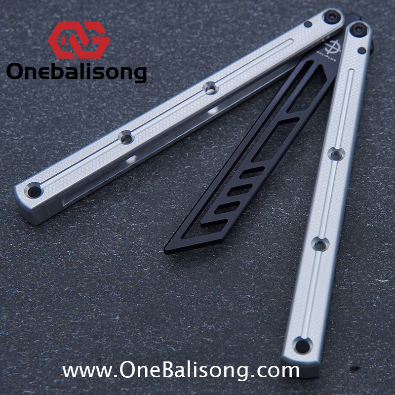 baliplus 7075 kraken trainer Side slot version v3 clone Aluminum alloy handle stainless steel blade Bushing