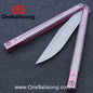 TITUS Orion Clone Balisong Aluminum Alloy Handle Stainless Steel Fake Blade Bushing