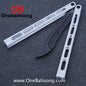 ARMED SHARK Prism Balisong Clone 5CR15 Stainless Steel Handle Stainless Steel Blade Bushings