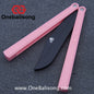 TOA Charon Balisong Plastic Trainer Outdoor Safe EDC Practice Knife Fancy Folding Knife