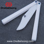 TOA Charon Balisong Plastic Trainer Outdoor Safe EDC Practice Knife Fancy Folding Knife