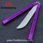 HR Killer Balisong  Seven series aluminum Handle 14c28n/vg10 Blade integrated+traditional shaft sleeve
