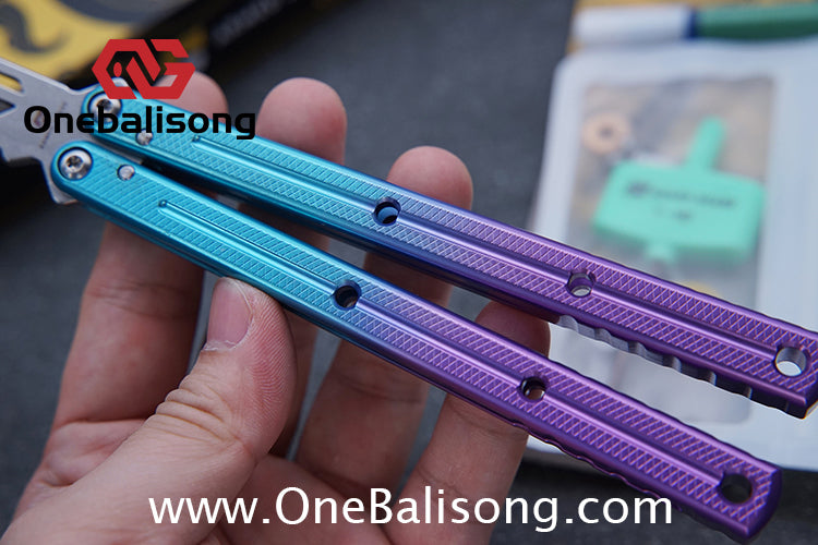 ARMED SHARK kraken v3 clone Seven series aluminum alloy handle stainless steel Trainer blade Bushings