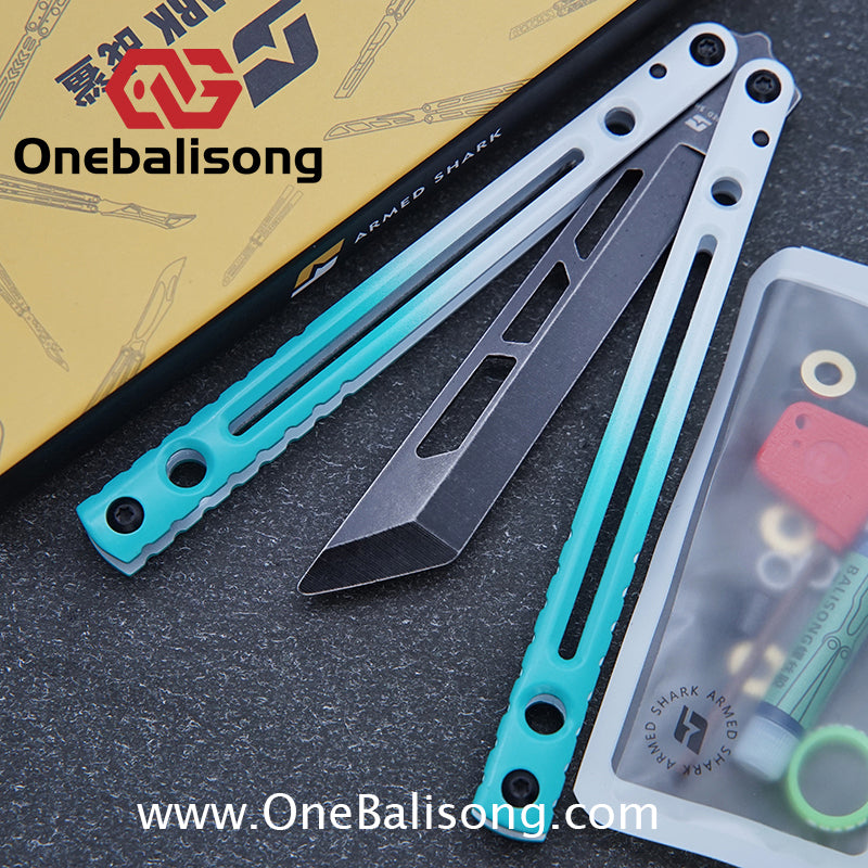 ARMED SHARK Gipsy Danger Clone 3CR13 Stainless Steel Handle 3CR13 Stainless Steel Blade