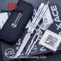 Maxace Banshee Balisong G10/PEI Patch Handle 10Cr15CoMoV Stone Washing Blade Bushing