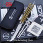 Maxace Banshee Balisong G10/PEI Patch Handle 10Cr15CoMoV Stone Washing Blade Bushing