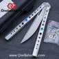 Edge Isle Kongming Balisong 7075 Aluminum Alloy Handle 440c Stainless Steel Blade Bushings