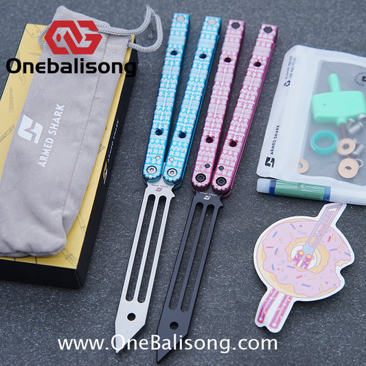 ARMED SHARK Squidtrainer V4 Clone Aluminum alloy handle stainless steel blade bushing