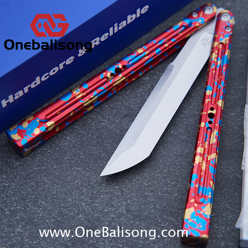 HR Killer Seven series aluminum Handle vg10 Blade integrated+traditional shaft sleeve