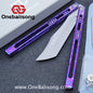 Baliplus Medusa Clone Balisong TC4 Titanium Alloy Handle VG10 Stainless Steel Blade Bushing