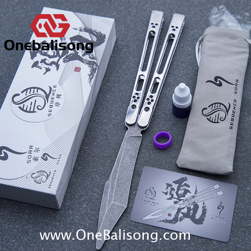Sequence Soar Wind Chasing Stainless Steel Handle Stainless Steel Blade Bearing Structure