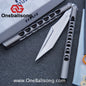 TITUS Fiore Clone Balisong Titanium Alloy Handle VG10 Stainless Steel Fake Blade Bushing