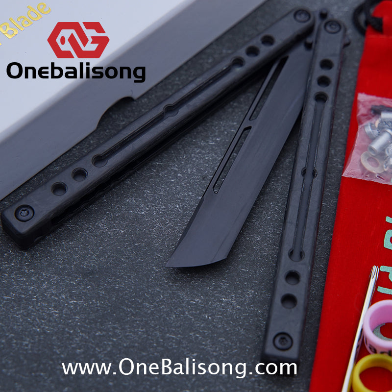 Cold Blade Nautilus V2.5 Balisong Aluminum Alloy Handle Stainless Steel Fake Blade Bushing