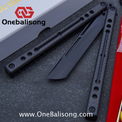 Cold Blade Nautilus V2.5 Balisong Aluminum Alloy Handle Stainless Steel Fake Blade Bushing