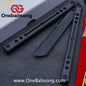 Cold Blade Nautilus V2.5 Balisong Aluminum Alloy Handle Stainless Steel Fake Blade Bushing