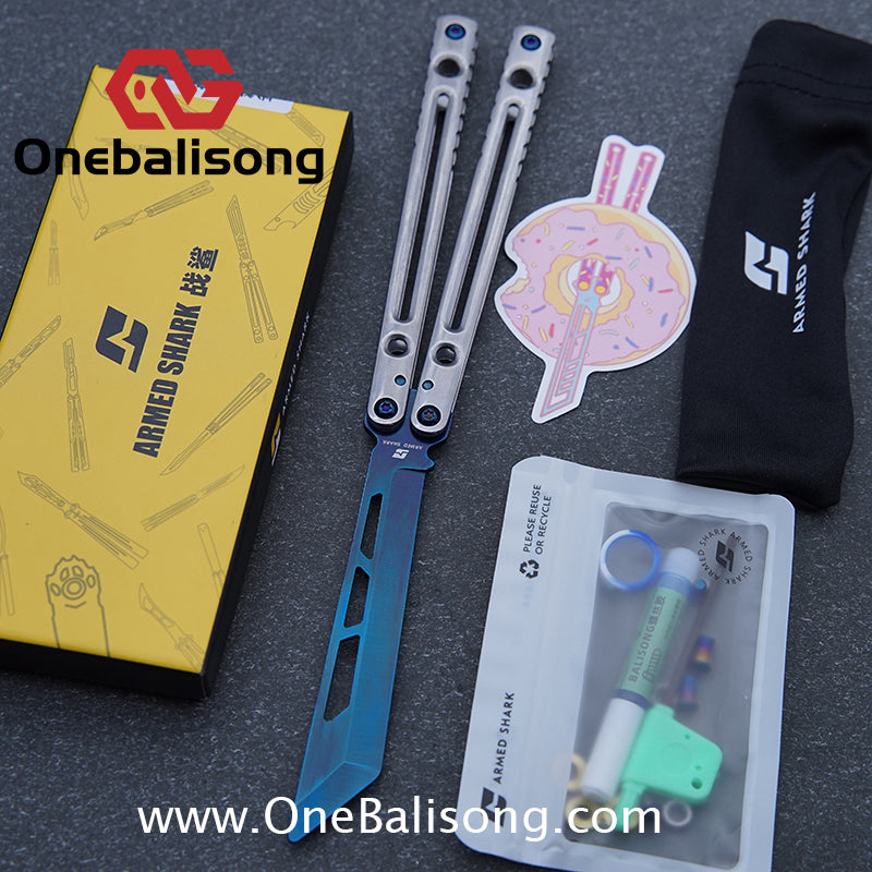 ARMED SHARK Dangerous Wanderer Clone 3CR13 Stainless Steel Handle 3CR13 Stainless Steel Blade