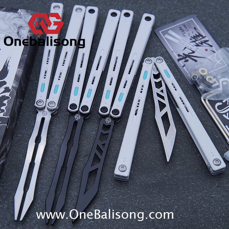 Sequence Light Cone Baliosng ABS+Stainless Steel Handle Stainless Steel Blade Sandwich Structure Bushings