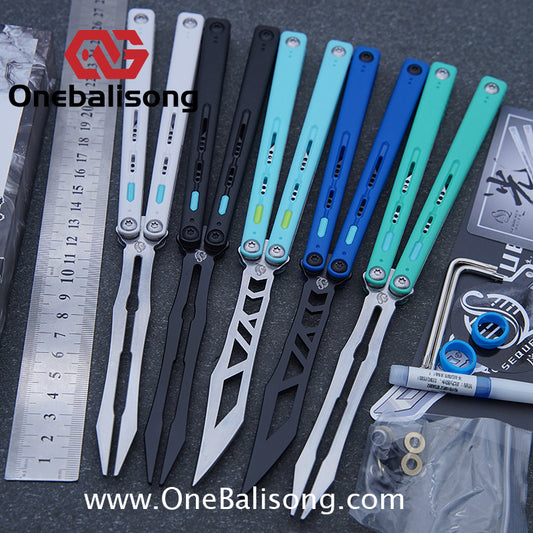 Sequence Light Cone Baliosng ABS+Stainless Steel Handle Stainless Steel Blade Sandwich Structure Bushings
