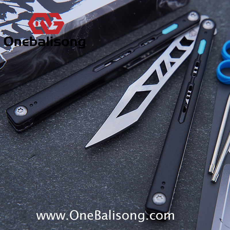 Sequence Light Cone Baliosng ABS+Stainless Steel Handle Stainless Steel Blade Sandwich Structure Bushings