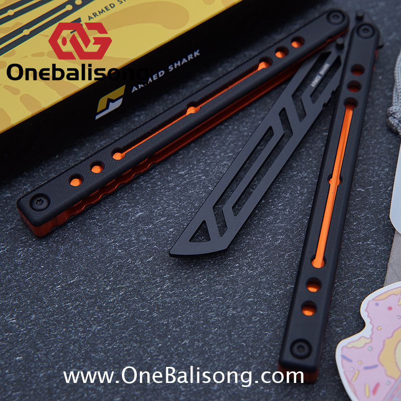 ARMED SHARK Nautilus V2 Clone Aluminum alloy handle stainless steel blade Bushing