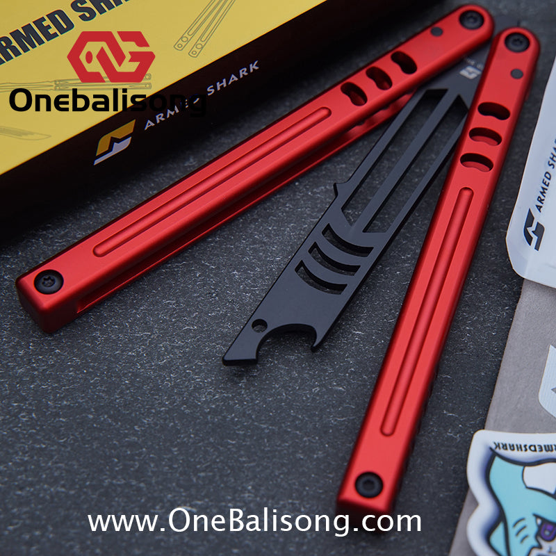 ARMED SHARK V5 Mako Clone Aluminum alloy handle stainless steel Trainer blade One-piece structure Bushing