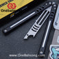 ARMED SHARK V5 Madko Clone Aluminum alloy handle stainless steel Trainer blade One-piece structure Bushing