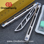 ARMED SHARK Tsunami Clone Titanium alloy handle stainless steel Trainer blade Bushing