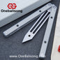 Baliplus Squidtrainer V4 Balisong Clone 7075 Aluminum Alloy Handle Stainless Steel Blade Bushing