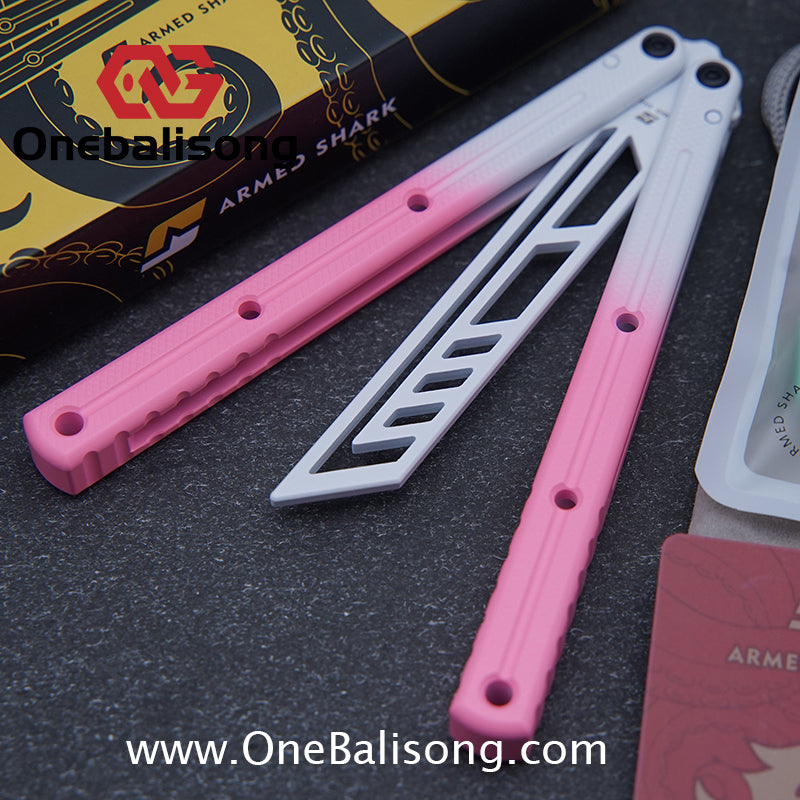 ARMED SHARK kraken v3 clone Seven series aluminum alloy handle stainless steel Trainer blade Bushings
