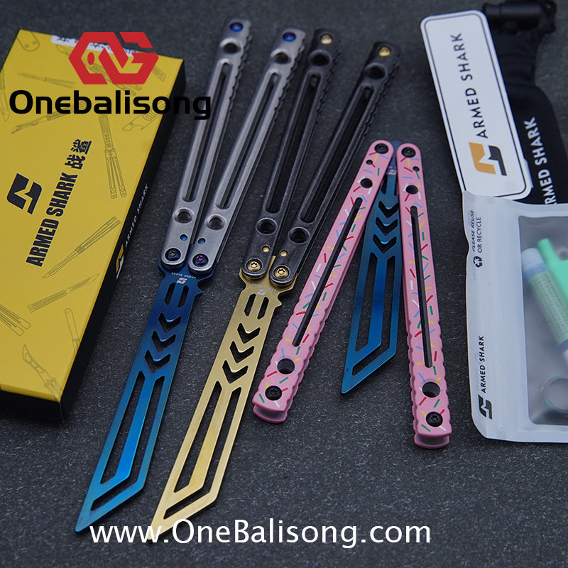 ARMED SHARK Dangerous Wanderer Clone 3CR13 Stainless Steel Handle 3CR13 Stainless Steel Blade