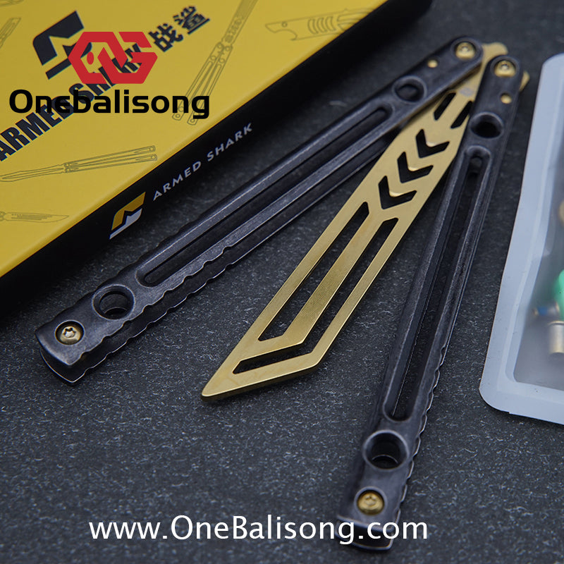 ARMED SHARK Dangerous Wanderer Clone 3CR13 Stainless Steel Handle 3CR13 Stainless Steel Blade