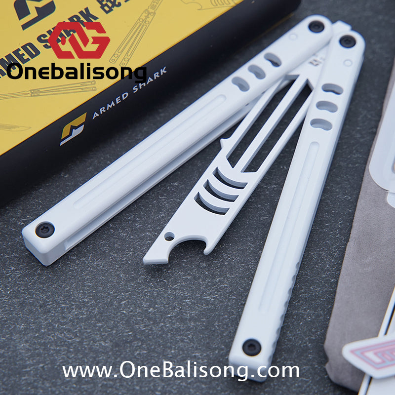 ARMED SHARK V5 Mako Clone Aluminum alloy handle stainless steel Trainer blade One-piece structure Bushing