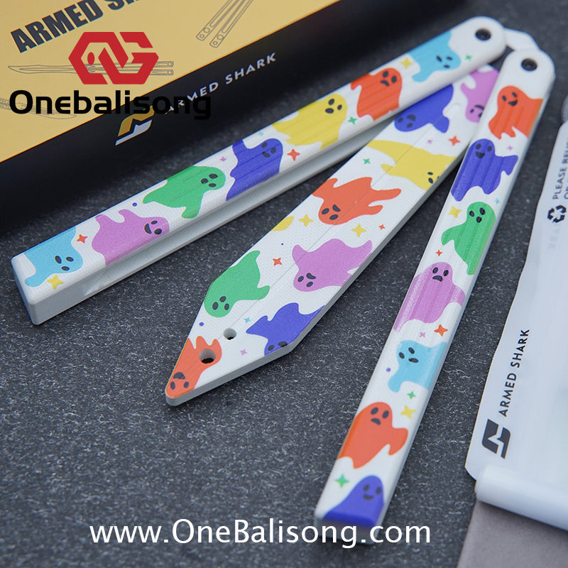 ARMED SHARK HOM DESIGN G10 ST clone G10 handle G10 blade Bushing