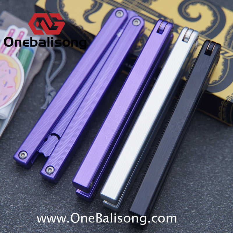 Armed Shark 7075 Aluminum Squiddy Balisong Clone 7075 Aluminum Materia