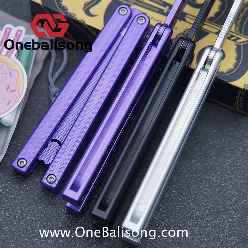 Armed Shark 7075 Aluminum Squiddy Balisong Clone 7075 Aluminum Materia