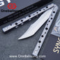 SYNC Ming Balisong Original 7075 Aluminum Alloy Handle Stainless Steel Blade Bushing
